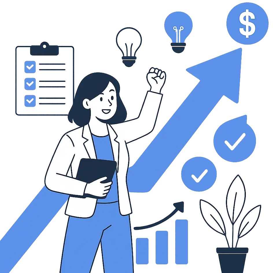 SalesFast Prozess Visualisierung